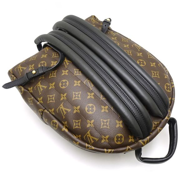 Louis Vuitton Monogram Palm Springs Backpack MM Brown Rucksack - Picture 3 of 8